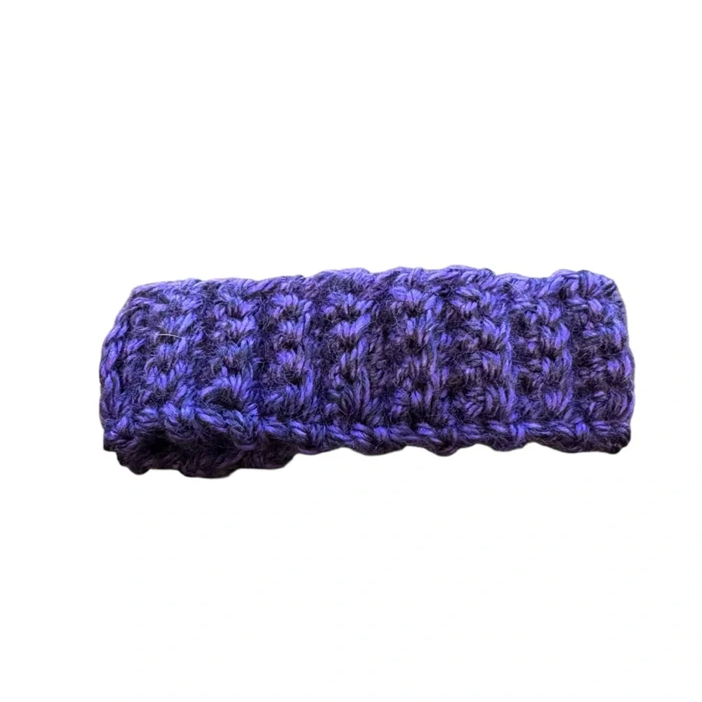 Hand Crocheted Slip On Cat Collar